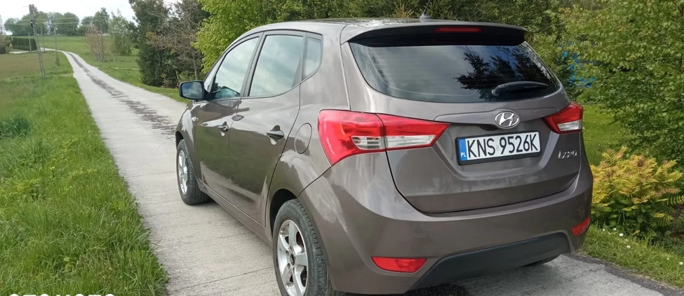 Hyundai ix20 cena 24500 przebieg: 139000, rok produkcji 2011 z Jędrzejów małe 106